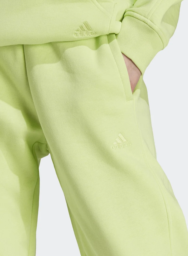 adidas بنطال جوغر من الوبر