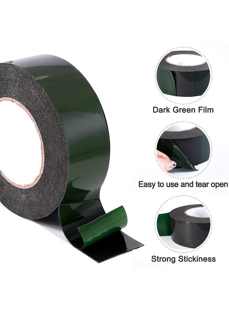 Generic Foam Tape, Double Sided Sponge Tape, Waterproof Mounting Adhesive Tape Roll Cars Trims (Black/10 m*50 mm)  - Image 5