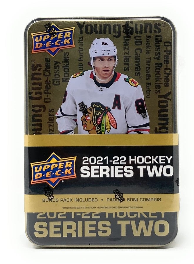 Upper Deck 2021-22 Series 2 Hockey Cards Collector's Tin - Image 2