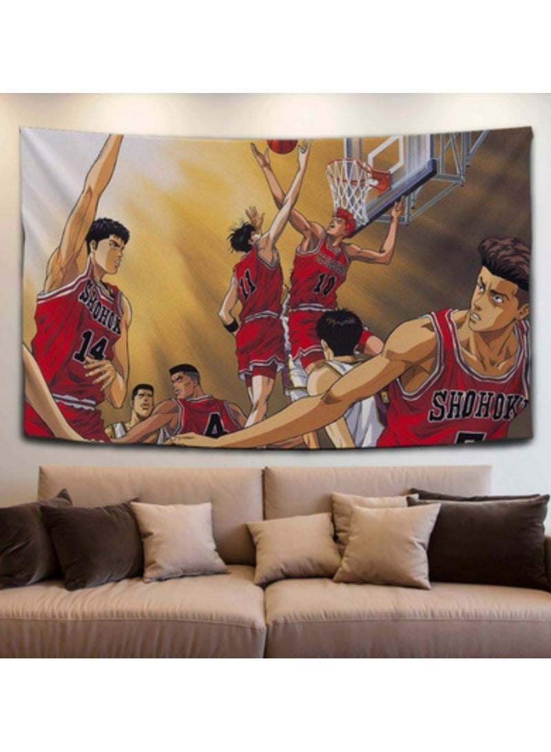 EBMINI New Basketball Decoration Background Cloth 