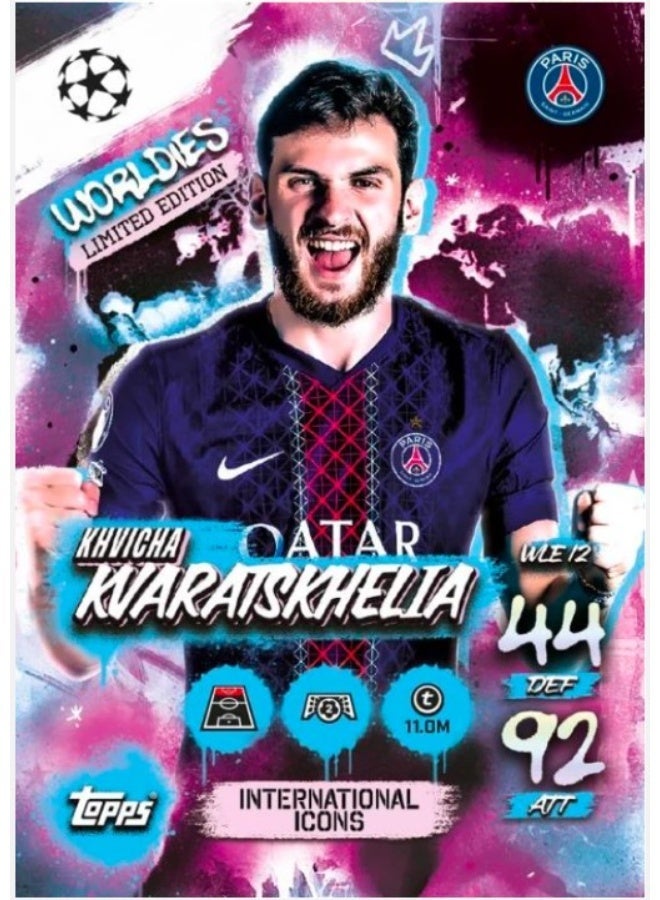 Topps Match Attax 2025/26 Trading Card Game - 12 Cards Per Packet - Image 3