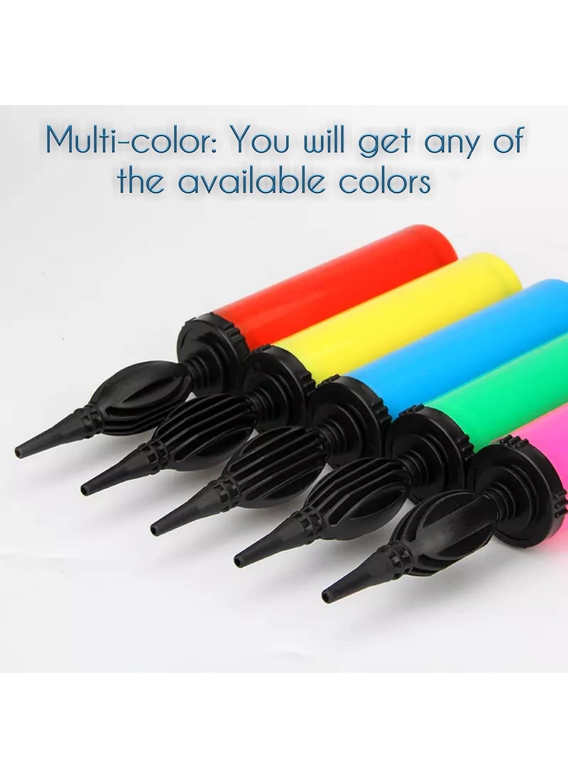 Aarugo Aarugo Balloon Hand Pump 2 Pc Air Pump for Balloon Air Balloon Pump Helium Air Balloon Balloon Air Pump Hand Balloon Pump Balloon Blower Balloon Inflator Pump for Latex Foil Pack of 2  - Image 3