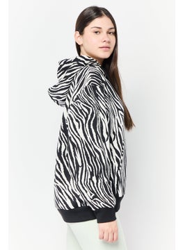 adidas Originals Women Sportswear Fit Long Sleeves Outdoor Sweatshirt, Multicolour  - Image 3