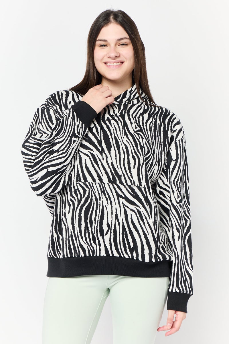 adidas Originals Women Sportswear Fit Long Sleeves Outdoor Sweatshirt, Multicolour  - Image 1