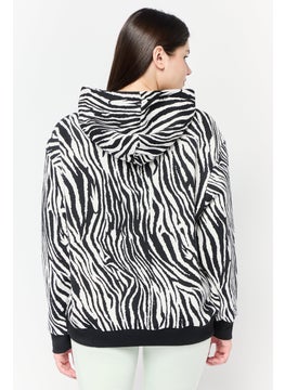 adidas Originals Women Sportswear Fit Long Sleeves Outdoor Sweatshirt, Multicolour  - Image 4