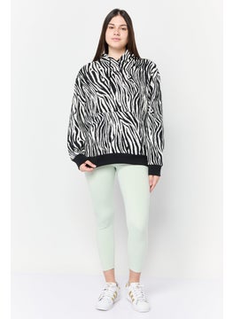 adidas Originals Women Sportswear Fit Long Sleeves Outdoor Sweatshirt, Multicolour  - Image 2