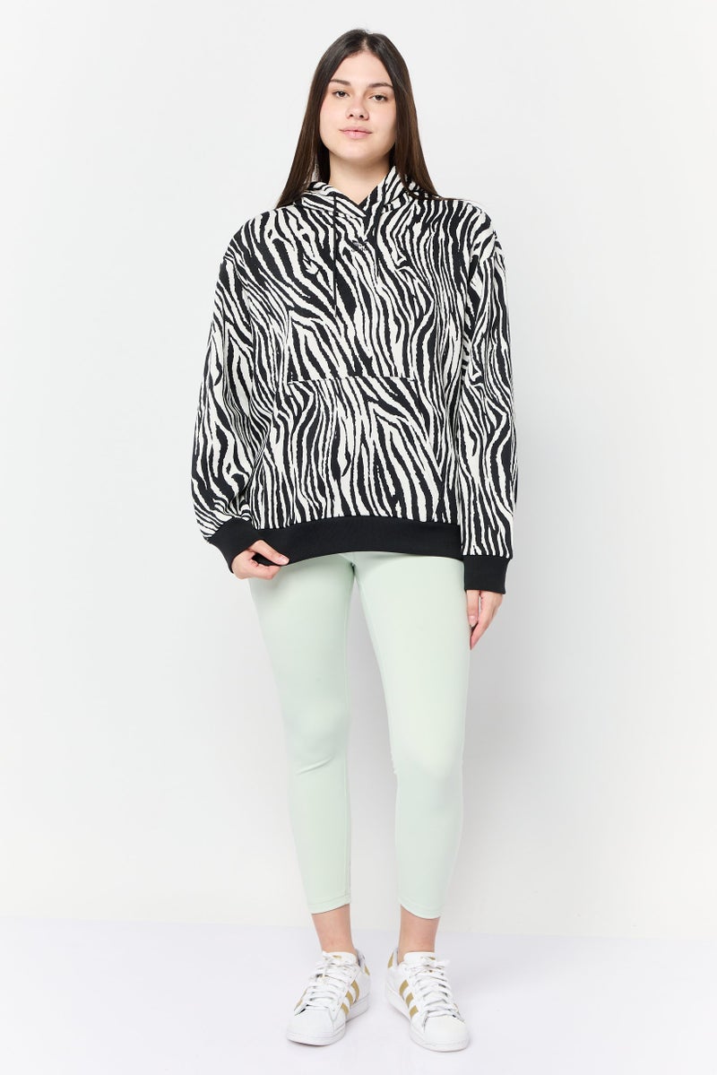 adidas Originals Women Sportswear Fit Long Sleeves Outdoor Sweatshirt, Multicolour  - Image 2