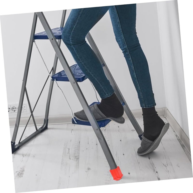 POPETPOP 2pcs Ladder Foot Covers Non Slip Rubber for Steep Ladders Outdoor Slip Stair Treads Accessories Safety Bumpers - Image 4