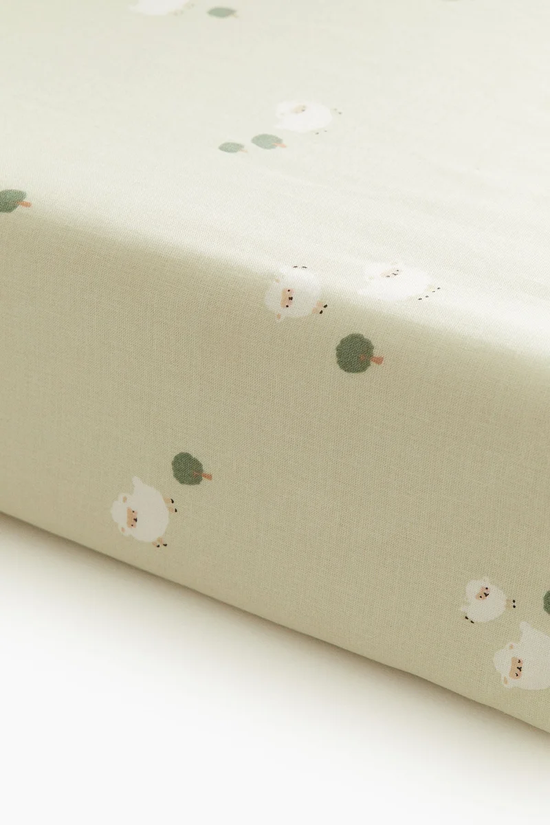 H&M Cot fitted sheet