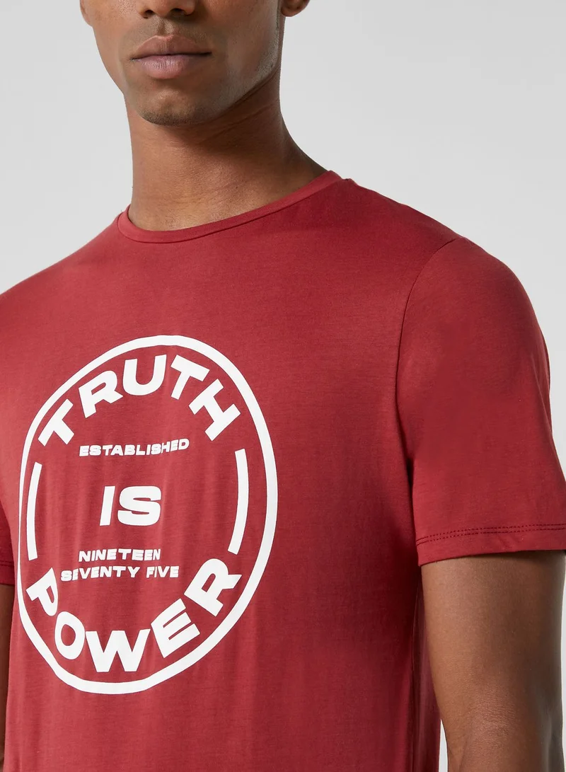 Seventy Five Power Print T-Shirt