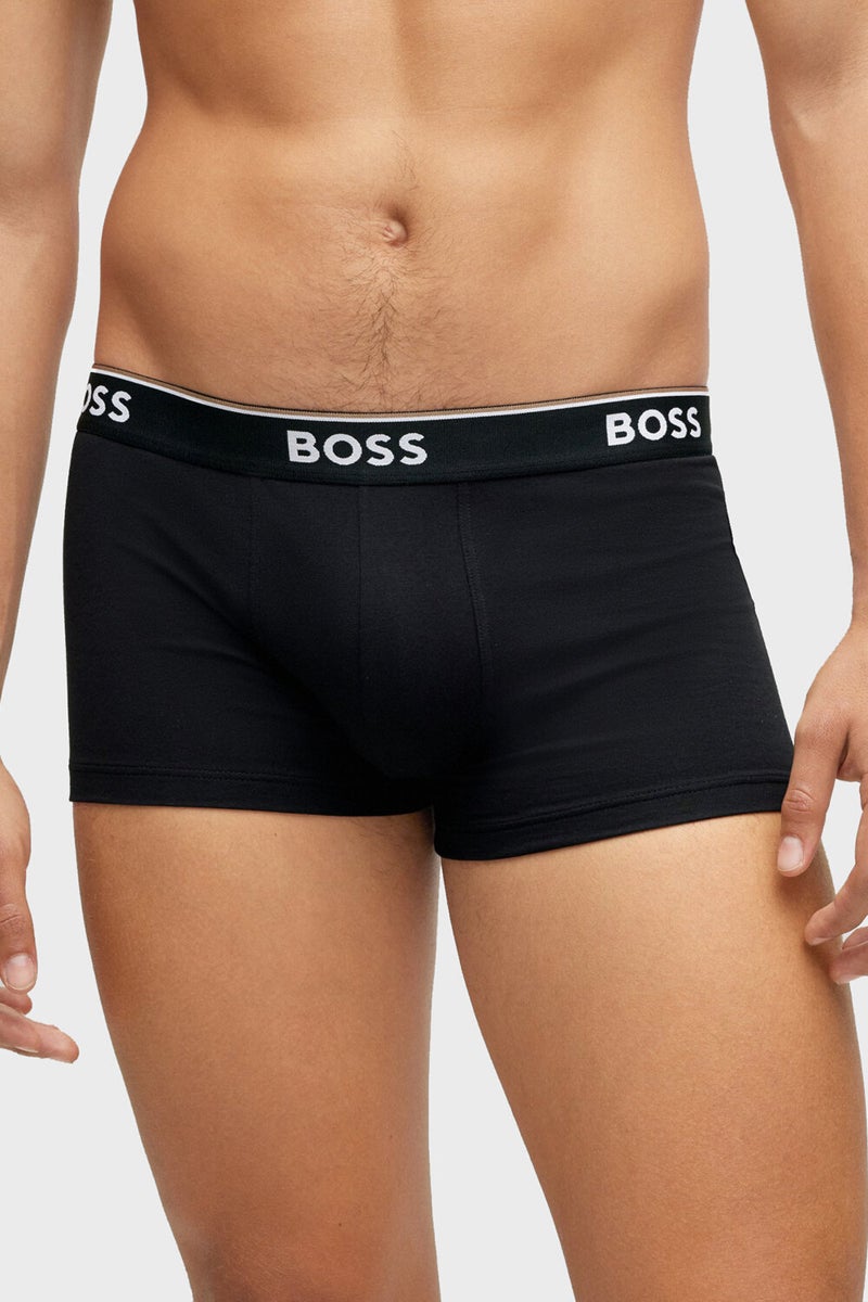 BOSS Stretch Cotton 3 Pack Boxer Men's Boxers 50475274 001  - Image 4