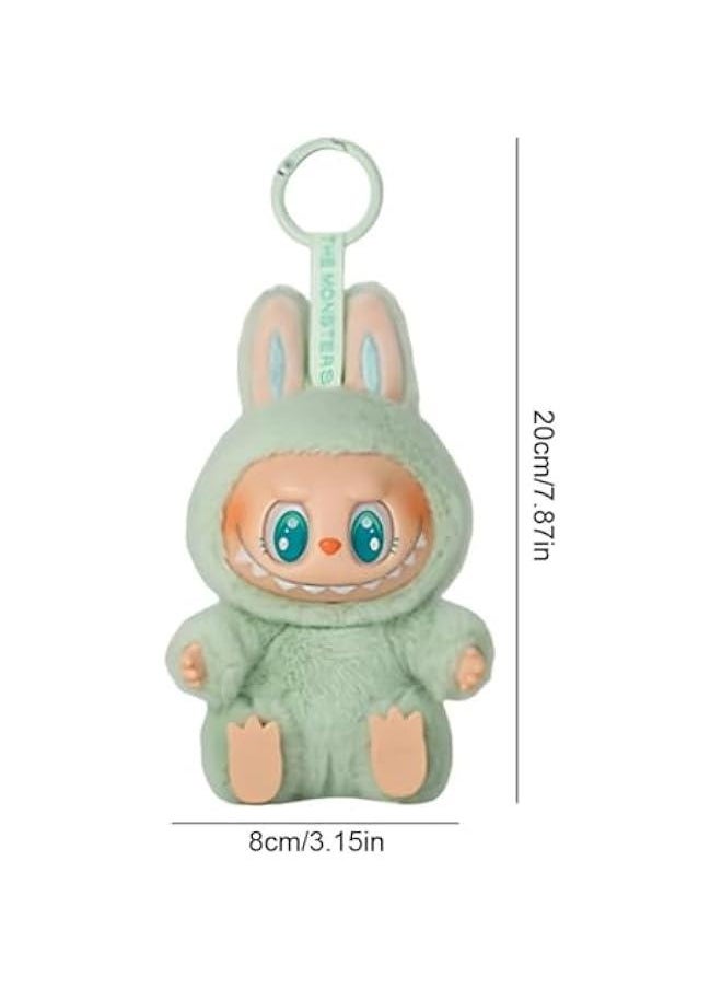Generic 𝐋𝐚𝐛𝐮𝐛𝐮 backpacks and key pendants Cute Labubu, Charming Plush Doll Pendant Hanging Keyring Card Gift, B3, small-scale  - Image 2