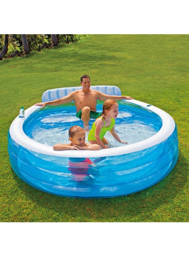 INTEX Swim Center Family Lounge Pool 8x8x3feet - Image 2