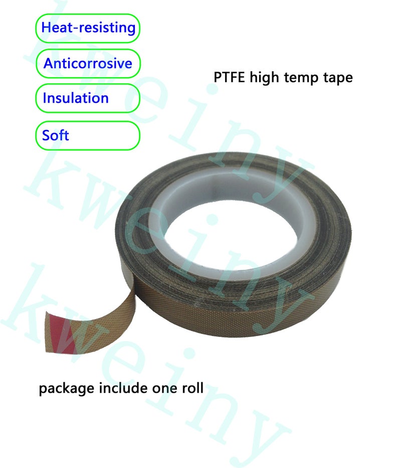 Kweiny Heat Insulation Cotton 10PCS and PTFE High Temp Tape for 3D Printer Makerbot Hotend - Image 3