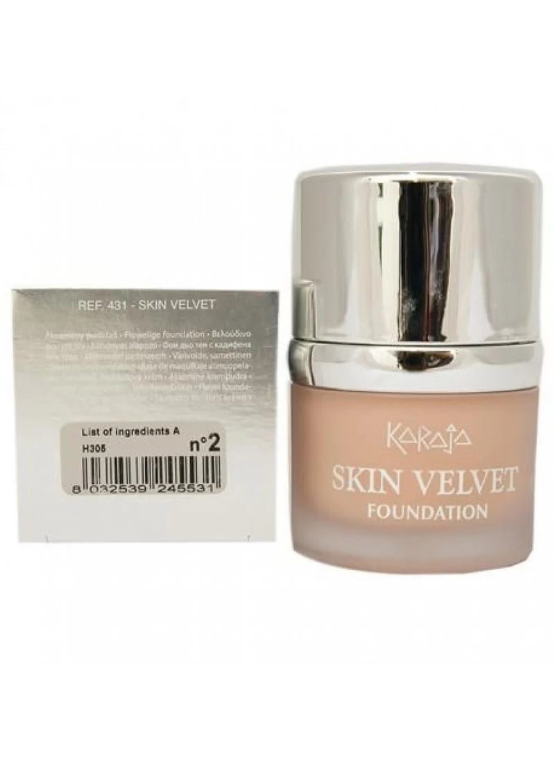 Skin Velvet Foundation No. 2 - pzsku/ZCD248965537F988A4595Z/45/_/1738253825/c9d1906e-f1e3-4096-9f15-f239a75d0752