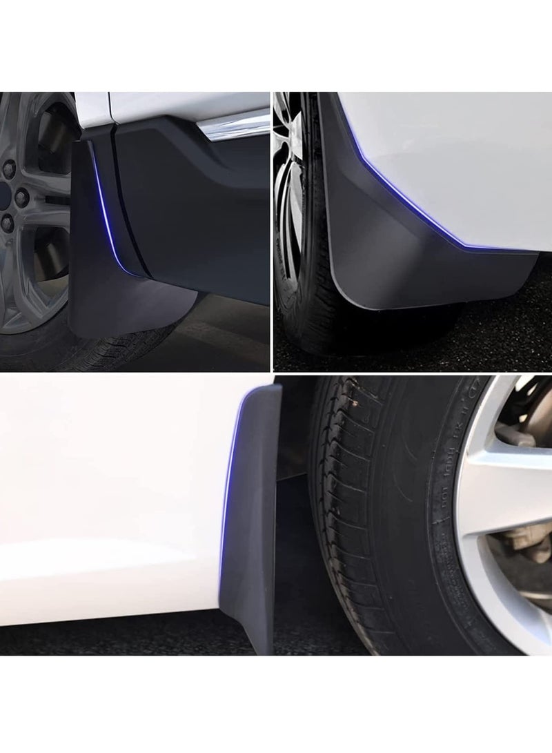 سيوسي Car Mud Flaps Splash Guards Fit for Nissan Altima 2019 2020 2021 Automotive Accessories, Heavy Duty Front and Rear Mudguards Fender Flares No Need to Drill Holes Black 4PCS Set - Image 4
