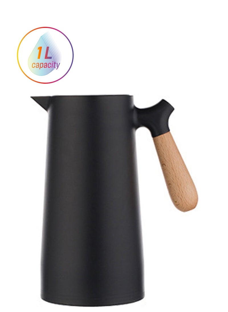 Insulated Thermal Flask Black - Image 1