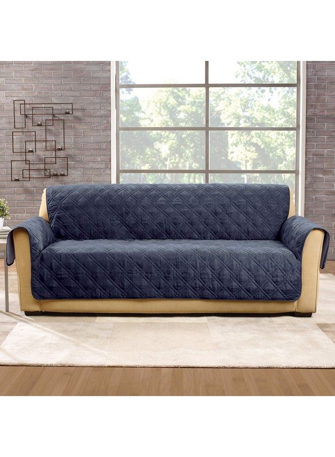 Surefit Sure Fit Nonslip Waterproof Sofa Furniture Cover Blue  - Image 3