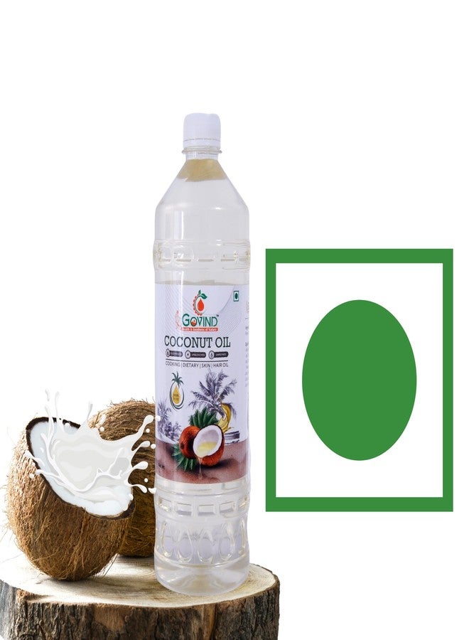 Govind 100% Natural & Pure Soul, Cold-Pressed Coconut Oil | Health & Beauty | Skin care | Edible Grade - Natural Moisturizer & Cooking Oil | 500ML - Image 5