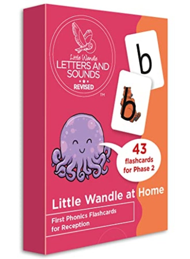 Little Wandle At Home First Phonics Flashcards For Reception By Wandle Learning Trust and Little Sutton Primary School Paperback