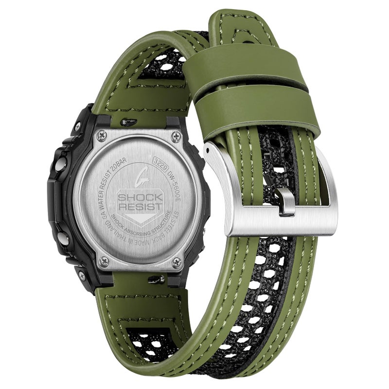 DAVILANE 16mm Watch Strap Replacement for Casio DW5600ED560056105700890090509051905250005025503050355305Perforated mesh design for breathable comfort - Image 2