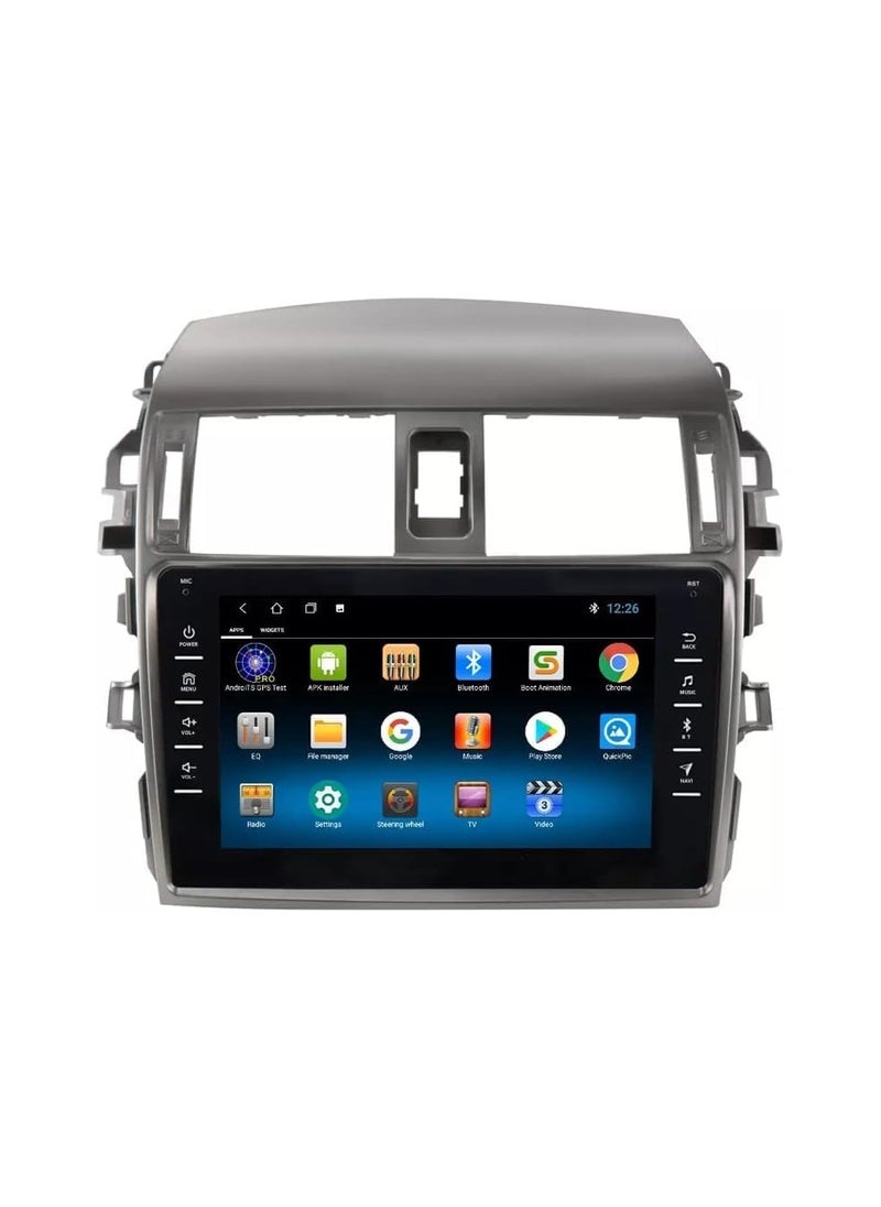 SHEZA STAR - Android Car Stereo for Toyota Corolla 2008 2009 2010 2011 2012 2013 2GB RAM 32GB ROM Support Apple Carplay, MirrorLink WiFi BT, 9 Inch IPS Touch Screen with Backup Camera Included - Image 1