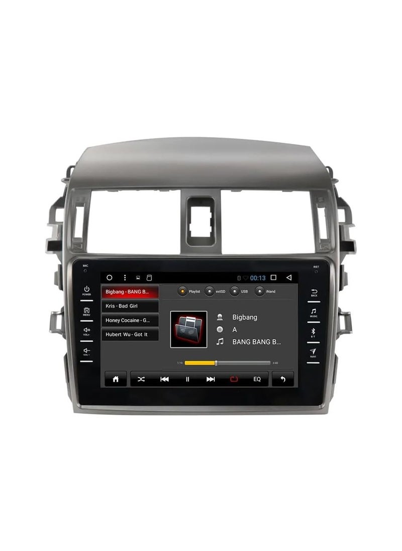 SHEZA STAR - Android Car Stereo for Toyota Corolla 2008 2009 2010 2011 2012 2013 2GB RAM 32GB ROM Support Apple Carplay, MirrorLink WiFi BT, 9 Inch IPS Touch Screen with Backup Camera Included - Image 1