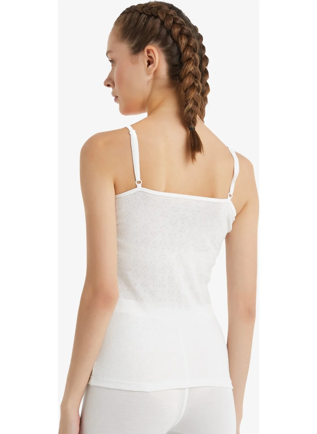 Blackspade Women's Thermal Undershirt Level 1 1265 - White
