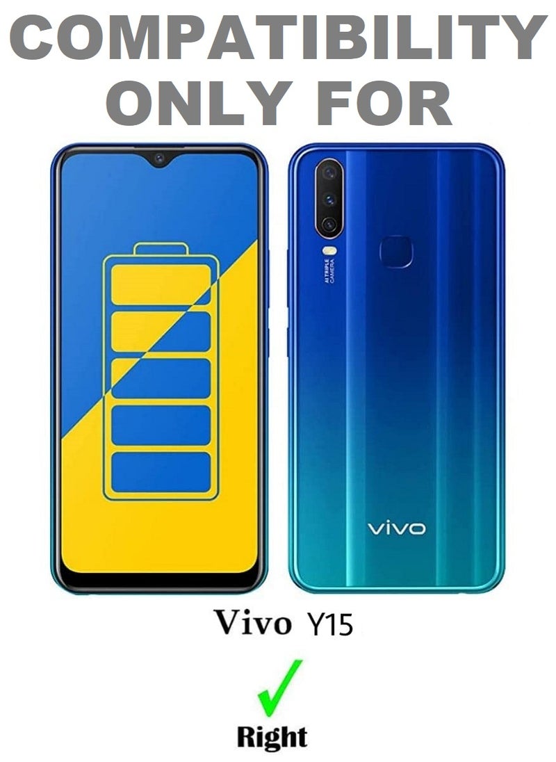 we3 2 Pieces Tempered Glass Screen Protector Anti-Spy Privacy Designed For vivo Y15 Full Screen Coverage And Bubble Free - Image 3