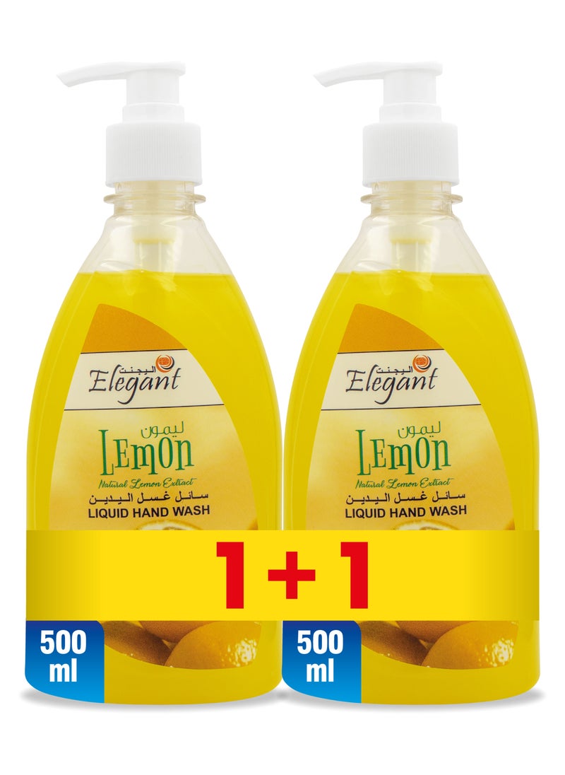 Liquid Hand Wash Lemon 500ml Set Of 2 - pzsku/ZCD250ADE78C13D93EF07Z/45/_/1667371454/bae62ea8-543c-4a67-9ec4-8342eb03ba90