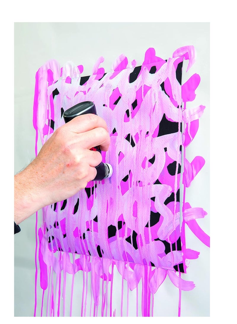 POSCA Posca MOP’R PCM-22 Water Based Permanent Paint Markers. 3mm - 19mm Round Tip for Art & Crafts. Multi Surface Use On Wood Metal Paper Canvas Cardboard Glass Fabric Ceramic Rock Stone Pebble. Box of 4  - Image 4