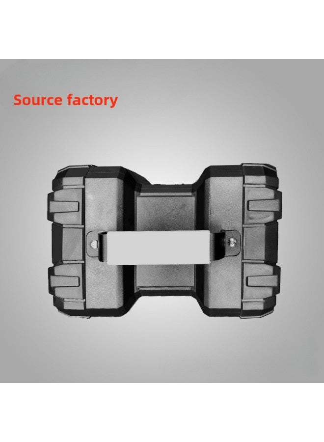 مصباح كشاف قوي P70 من Cross-border، مصباح LED للتخييم، قابل لإعادة الشحن، فائق السطوع، مصباح كشاف تحذيري للعمل في الهواء الطلق - مواصفات المنتج: مصباح كشاف W846 【XHP70+55 LED مدمج في قسمين من بطارية - Image 2