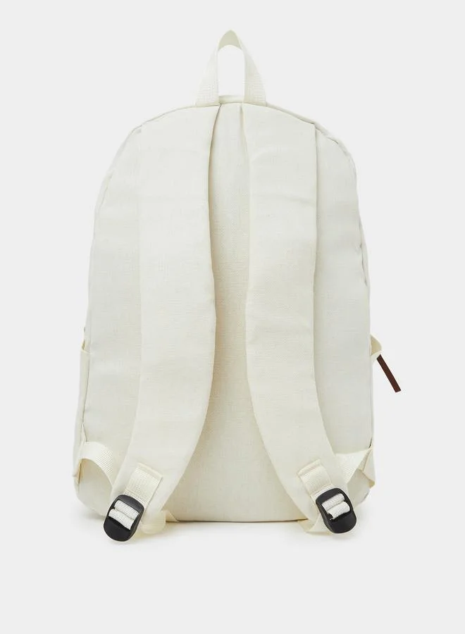 ستايلي Teen Boys Solid Backpack with Zip Puller