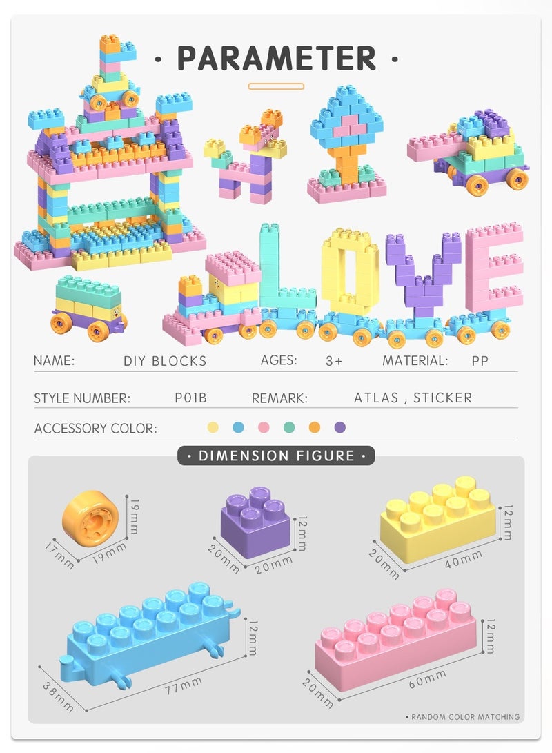 168Pcs Puzzle Building Blocks Toys - Image 4