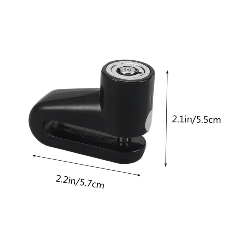 Motorcycle Bicycle Disc Brake Lock with Anti Theft Key and Alarm Heavy Duty Security - Image 3