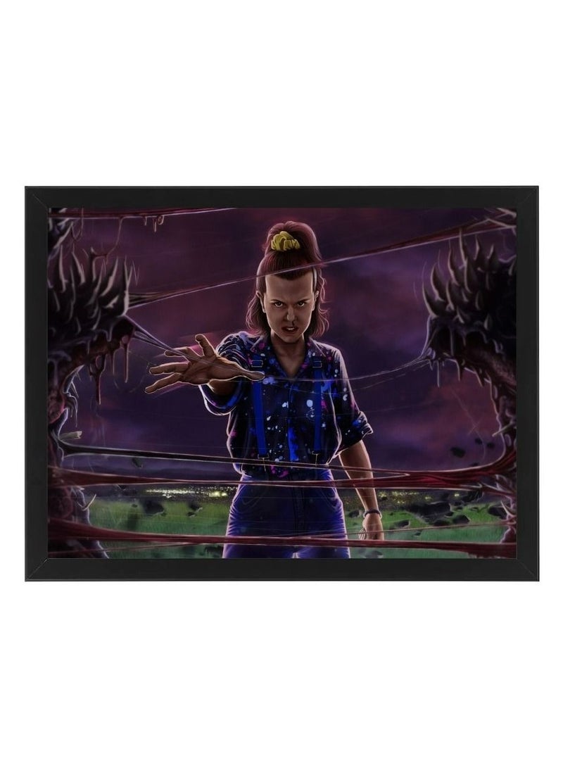 RKN Stranger Things Wallpaper Wall Art Poster Frame 30x40 cm - Image 2