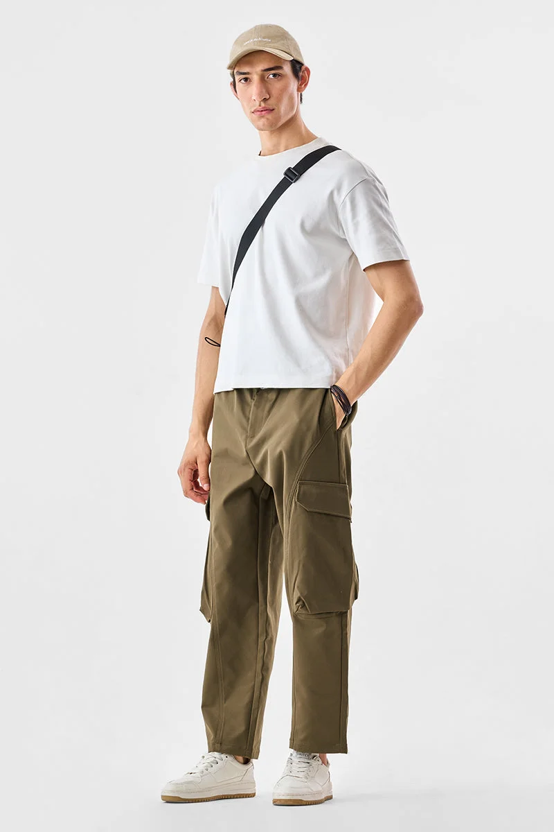 SNITCH بنطلون كارجو بقصة واسعة