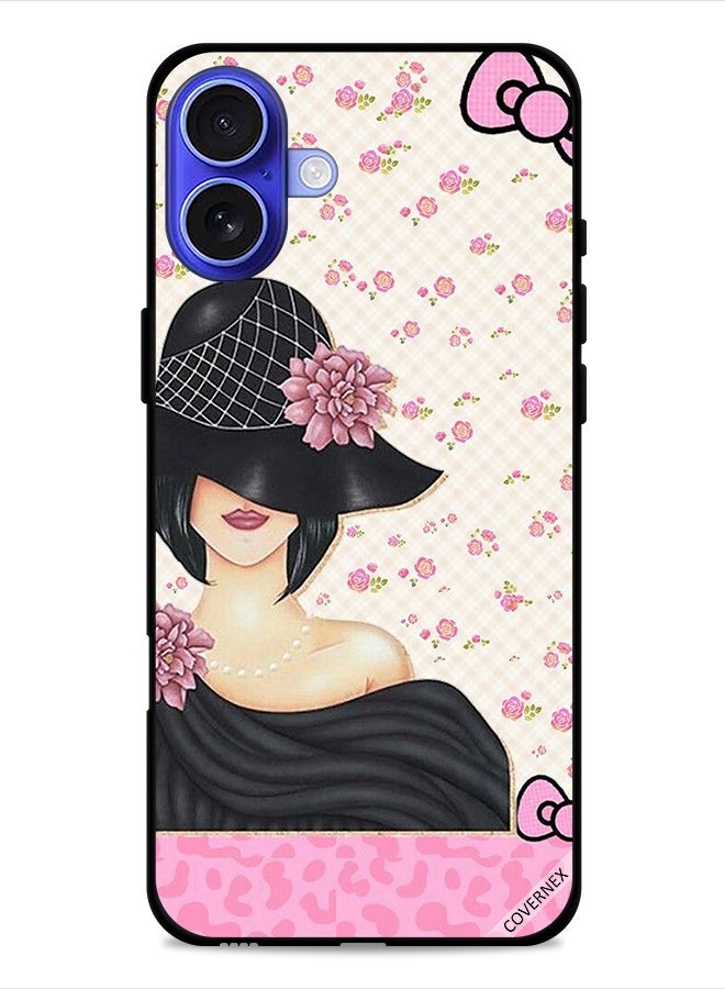Covernex Apple iPhone 16 Plus Protective Case Cover Hat Girl - Image 1