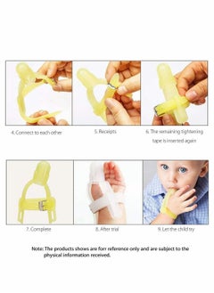 Excefore Thumb Sucking Stop Finger Guard Children Thumb Sucking Treatment Kit Finger Thumb Guard Treatment Kit to Stop Thumbsucking for Kids to Stop Sucking Thumb  - Image 3