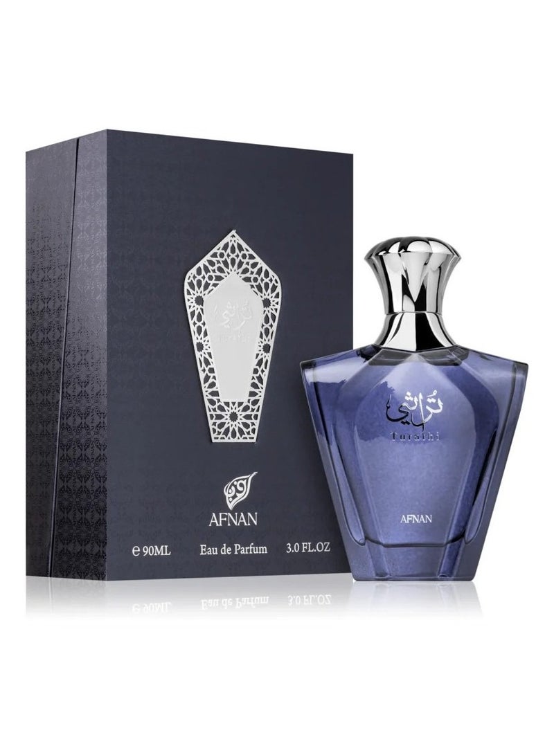 Afnan Turathi Blue Eau De Parfum for Men's 90 ml - Image 1