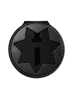Perfect Fit Shield Wallets Blackinton B2001 Sevenpoint Star Belt Clip Badge Holder (Cutout Pf215) California Doc  - Image 1