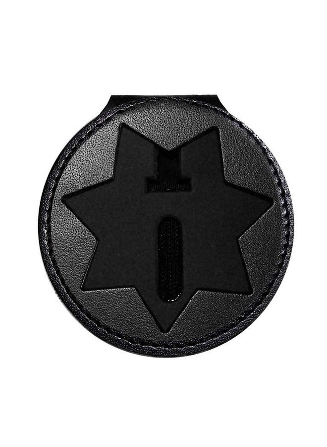 Perfect Fit Shield Wallets Blackinton B2001 Sevenpoint Star Belt Clip Badge Holder (Cutout Pf215) California Doc  - Image 1