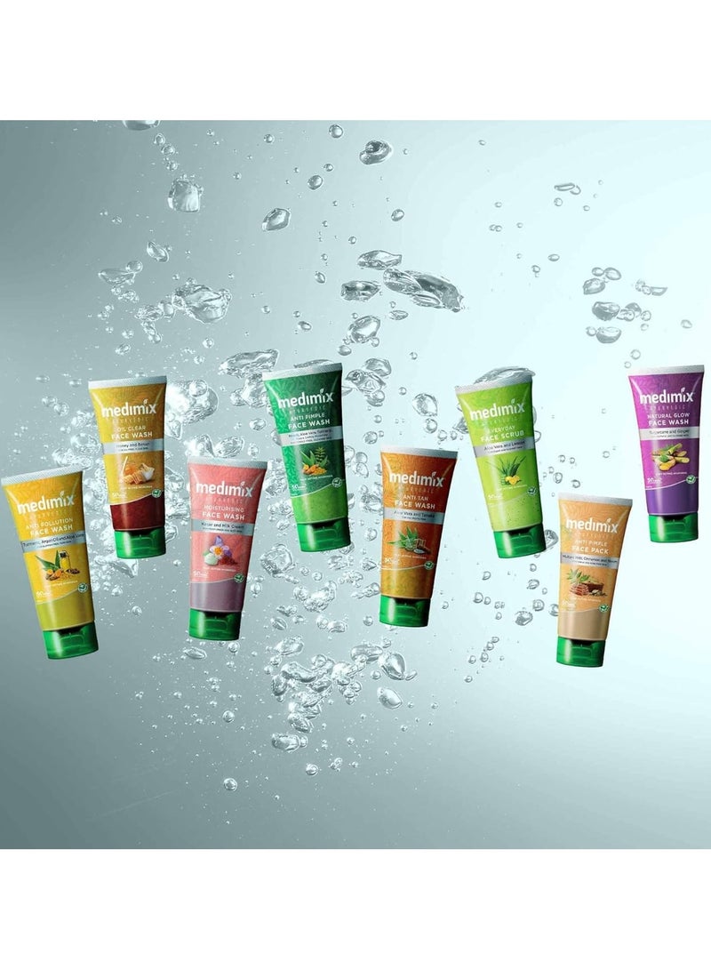 ميديميكس غسول الوجه الأيورفيدي ميديميكس لجميع أنواع البشرة - خالٍ من الصابون والبارابين (100 مل / 3.4 أونصة) - Image 3