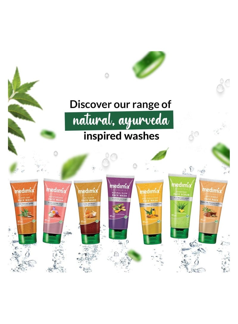 ميديميكس غسول الوجه الأيورفيدي ميديميكس لجميع أنواع البشرة - خالٍ من الصابون والبارابين (100 مل / 3.4 أونصة) - Image 4