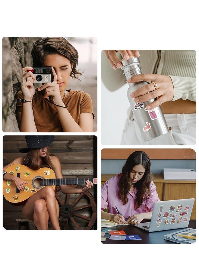 100-Piece Travel Around the World Stickers Pack Waterproof Building Vinyl Stickers for Laptop Luggage - Image 3