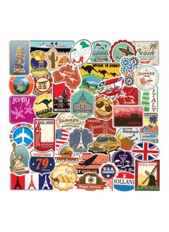 100-Piece Travel Around the World Stickers