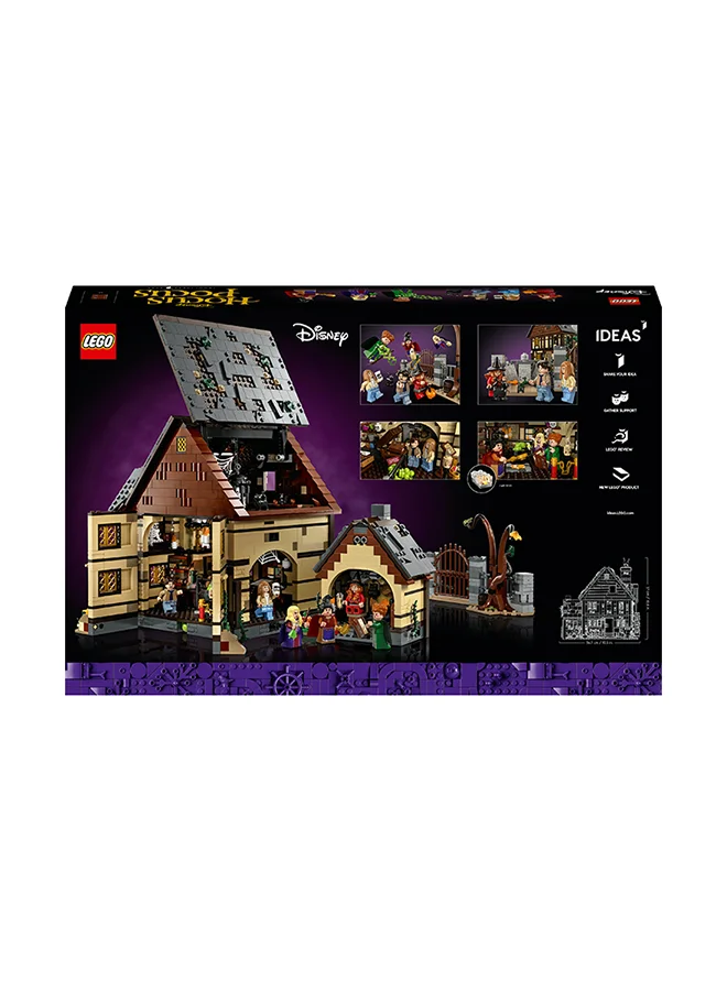 ليغو فيلم ديزني: هوكاس بوكاس كوخ الأخوات ساندرسون 21341 من LEGO® Ideas (2316 قطعة)