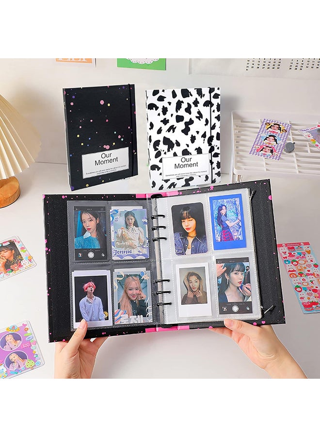 O Ozone 160 Pockets Photo Album with 30 Inner Pages A5 Photocard Holder Photocard Binder Photocard Sleeves 3 Inch Photo Album for Cards or Picture- Green  - Image 2