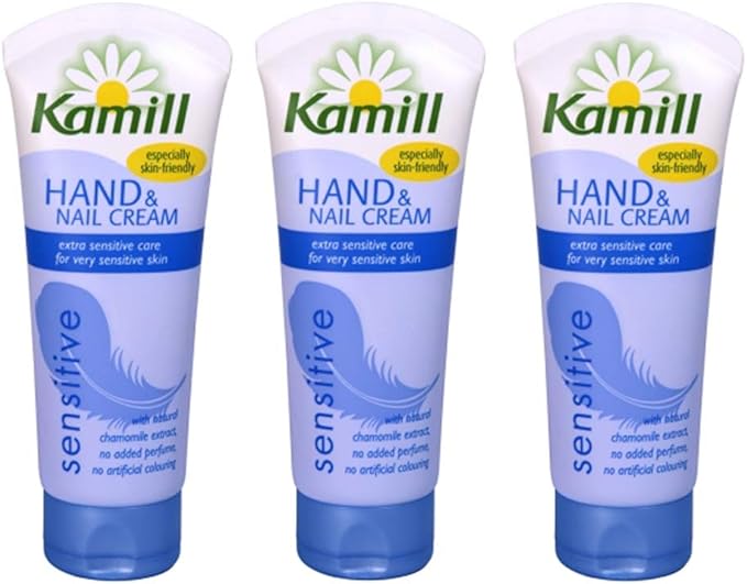 Kamill Sensitive Hand Nail Cream 100ml Choose Quantity 3x100ml