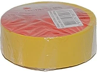 3M TEMFLEX 18MM - 9.15M Yellow Electrical Tape (10 Pieces)